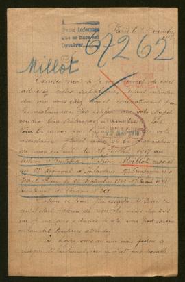 Expediente de Lucien Millot