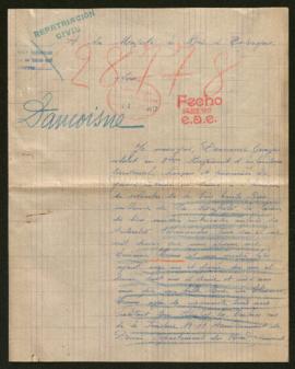 Expediente de la familia Dancoisne Henno