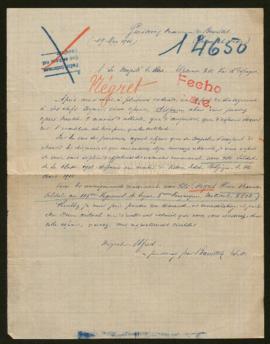 Expediente de Henri Alexandre Négret