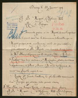 Expediente de la familia Blan Déprez y Pauline Pauthier