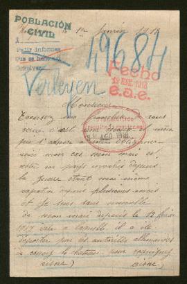 Expediente de Auguste Verleyen