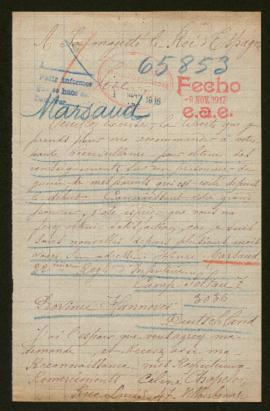Expediente de Henri Marsaud