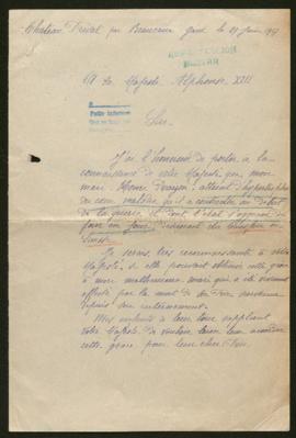 Expediente de Henri Jules Marie Raizon