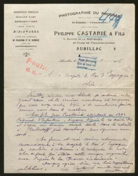 Expediente de Jean Castanié