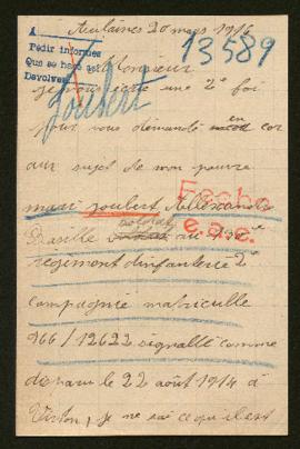 Expediente de Alexandre Basile Jouert