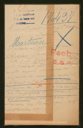 Expediente de Emmanuel Georges Marteau