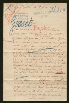 Expediente de monsieur Gosset
