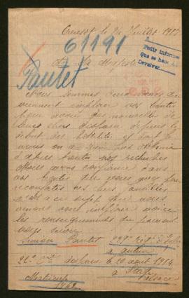 Expediente de Simon Paulet