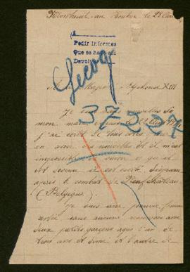 Expediente de Almire Eugène Lecoq