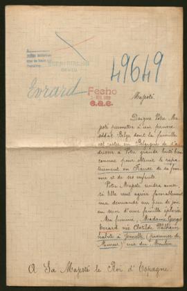 Expediente de la familia Evrard Walhain