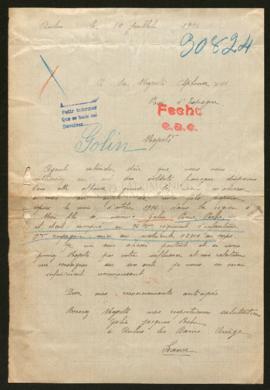 Expediente de Pierre Poche Galin