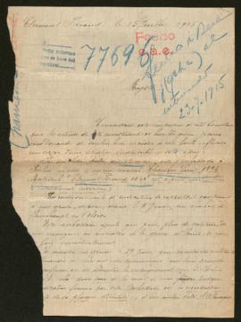 Expediente de Louis Chambon