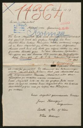 Expediente de Adolf Koeninger