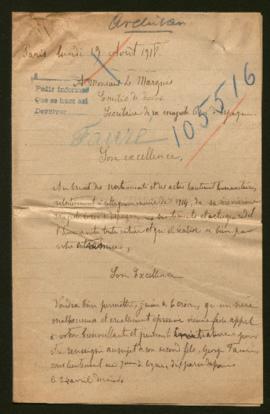 Expediente de Georges Fauré