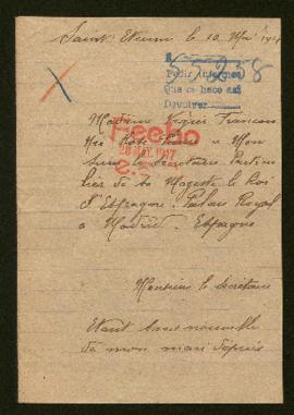 Expediente de François Louis Vigier