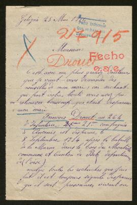 Expediente de François Drouet