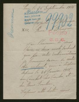 Expediente de Henri Picamau