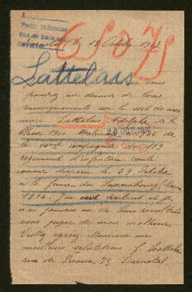 Expediente de Adolphe Lattelais