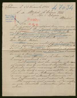 Expediente de Henri François Bossuet