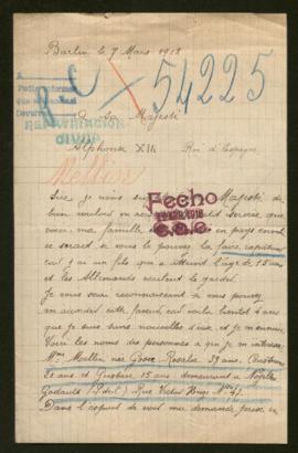 Expediente de la familia Mellin Gosse