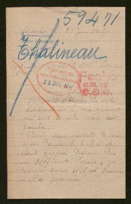 Expediente de Thalineau