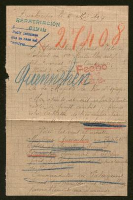 Expediente de la familia Quennehen-Triplet