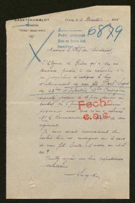 Expediente de Paul Saget