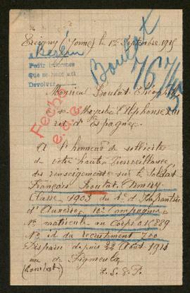 Expediente de Armery Boulat