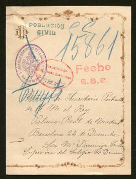 Expediente de la familia Truyts van den Broeck-van den Borght Meynkens