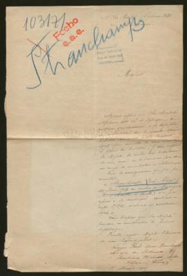 Expediente de Louis Stranchamps