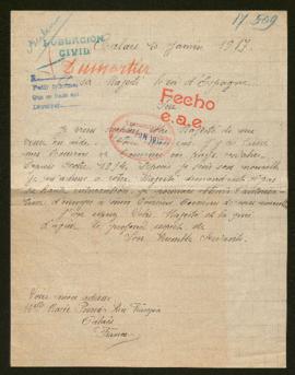 Expediente de Edmond Dumortier