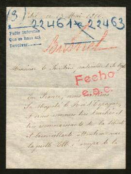 Expediente de Jules François Jean Baptiste Marie Busnel, Ange Michel Joseph y Michel Jean Marie R...