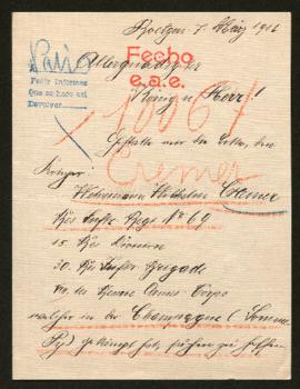 Expediente de Wilhelm Cremer