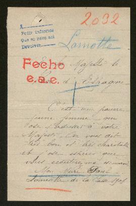 Expediente de Paul Lamotte