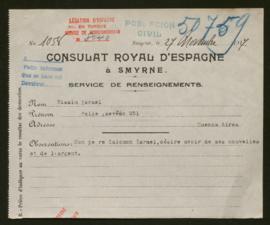 Expediente de Nissim Israel