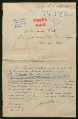 Expediente de Henri Boucherie