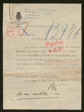 Expediente de la familia Frere