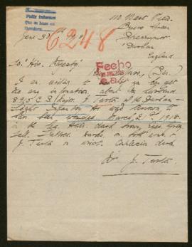 Expediente de J. Turton