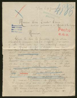 Expediente de Louis Cachart