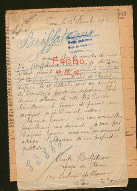 Expediente de Charles Briffoteaux