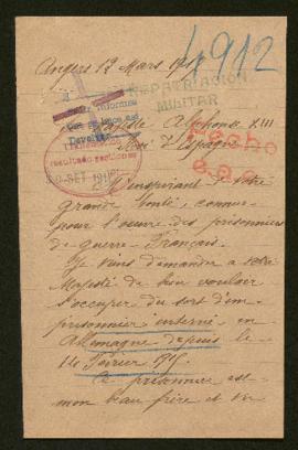 Expediente de Gustave Edmond Carrier