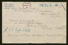 Expediente de Léon Tessier