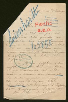 Expediente de Abel Lienhardt