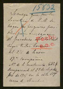 Expediente de Roger Victor Cornu