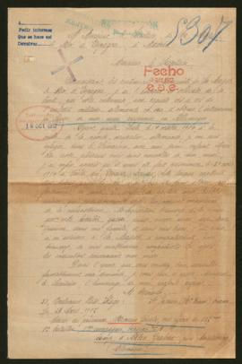 Expediente de Charles Adrien Renaux