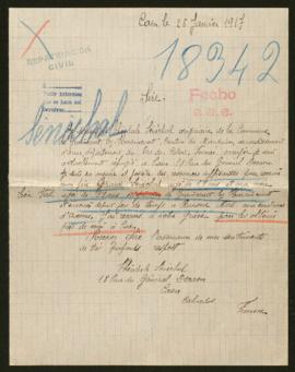 Expediente de la familia Sénéchal Val