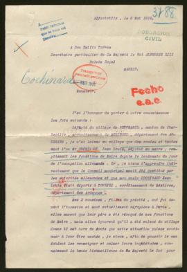 Expediente de la familia Cochinard-Toupet