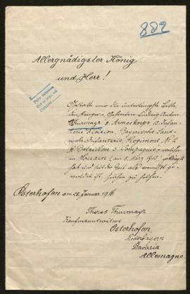 Expediente de Ludwig Anton Thurmayr