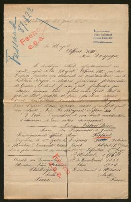 Expediente de Désiré Adrien Fessard